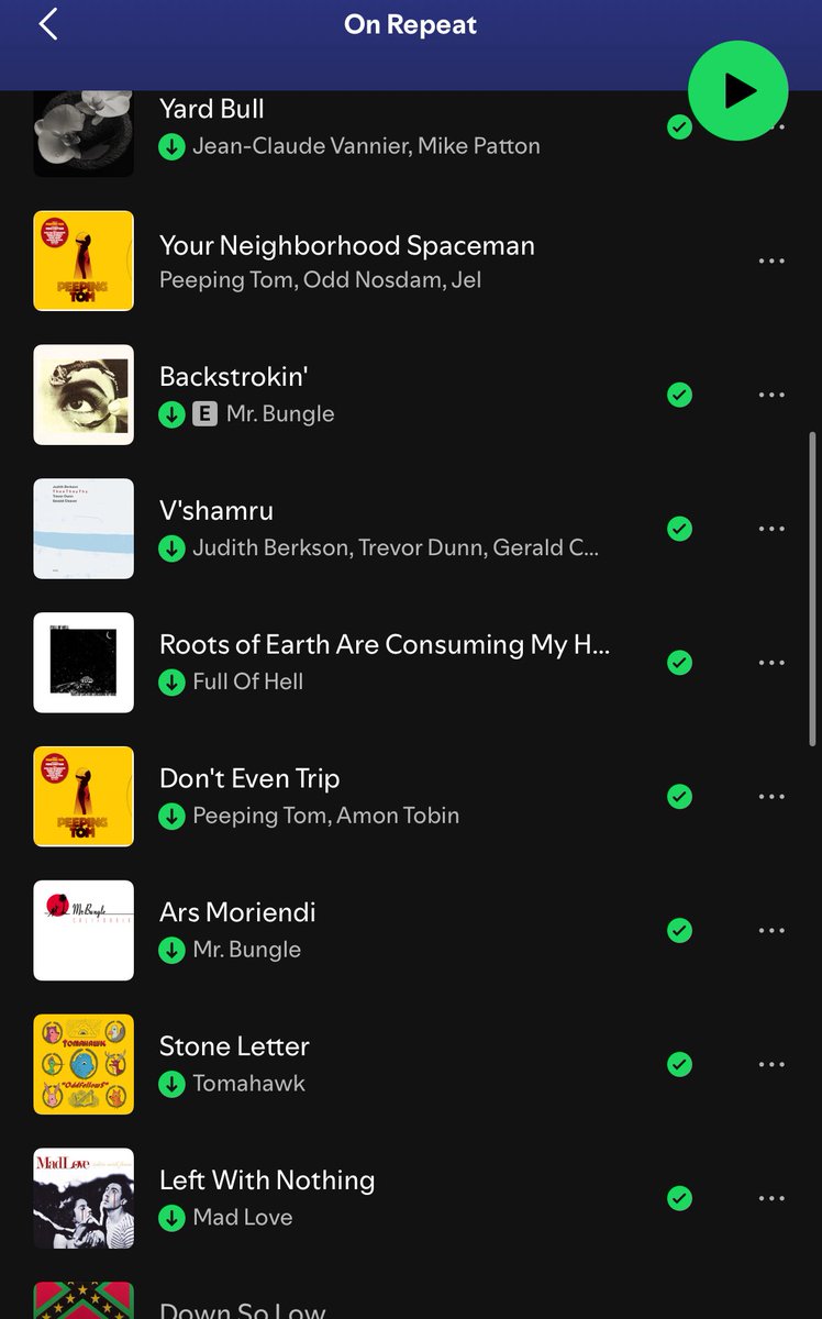 phlegmaticss's tweet photo. no cheating, post your current on repeat playlist no matter how gay it is
okay bro............. https://t.co/7jGiqgadZx