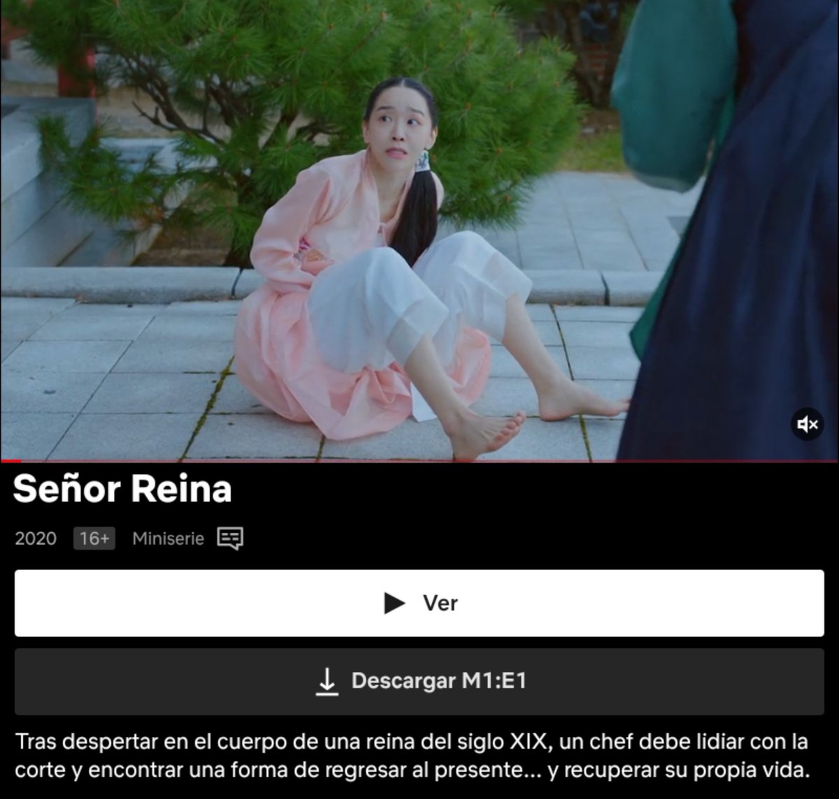 JeniArmy11's tweet photo. Señor Reina 10/10  
#comedia 
#epoca 
#kdrama 
La puedes encontrar en @netflix https://t.co/jRScAkVwE9