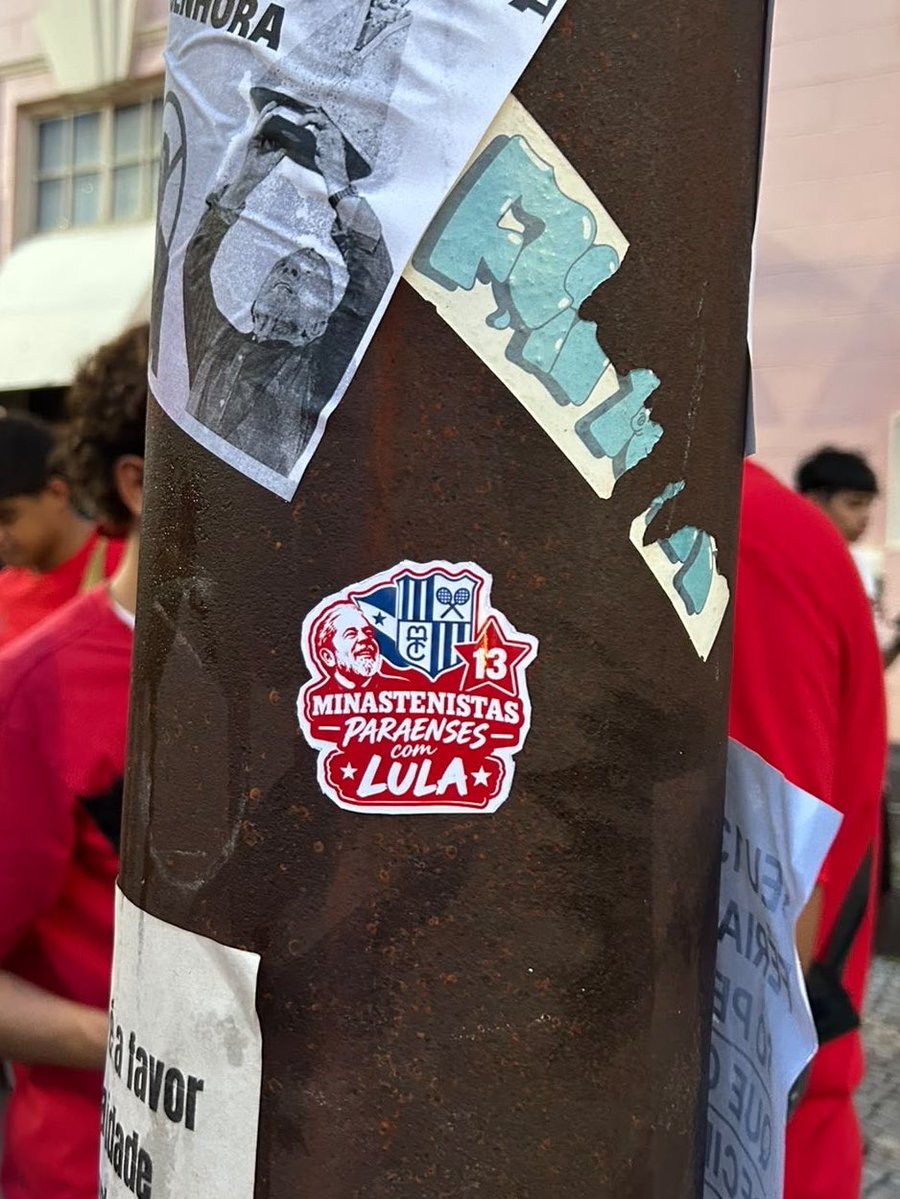 aesthetigattaz's tweet photo. minastenistas paraenses com o lula na caminhada de hoje em belém ⭐️❤️💙

@_jrenataa https://t.co/MJoc9Irmmv