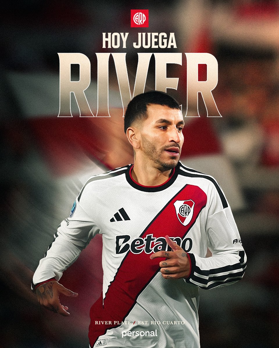 RiverPlate's tweet photo. ¡HOY JUEGA RIVER! ⚪🔴⚪ https://t.co/UmaR7vuquD