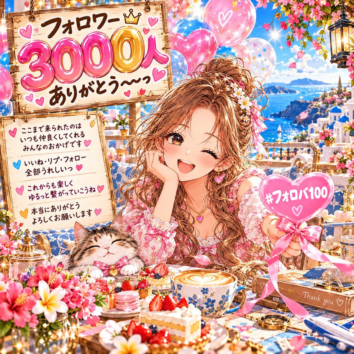 bazi_23's tweet photo. ついにフォロワー3000人になったよ❣️🙌💛🌟
ありがとう〰️❣️🌈☀️🍀🌼

ここまで来られたのは、いつも仲良くしてくれるみんなのおかげ🎀✨
いいね・リプ・フォロー全部うれしいです💕🫶🍀

これからも楽しくゆるっと繋がっていこうね〰️❣️♥️🙌
本当にありがとう🌺🫧

#フォロバ100 #相互フォロー https://t.co/qjNL1XoBeW