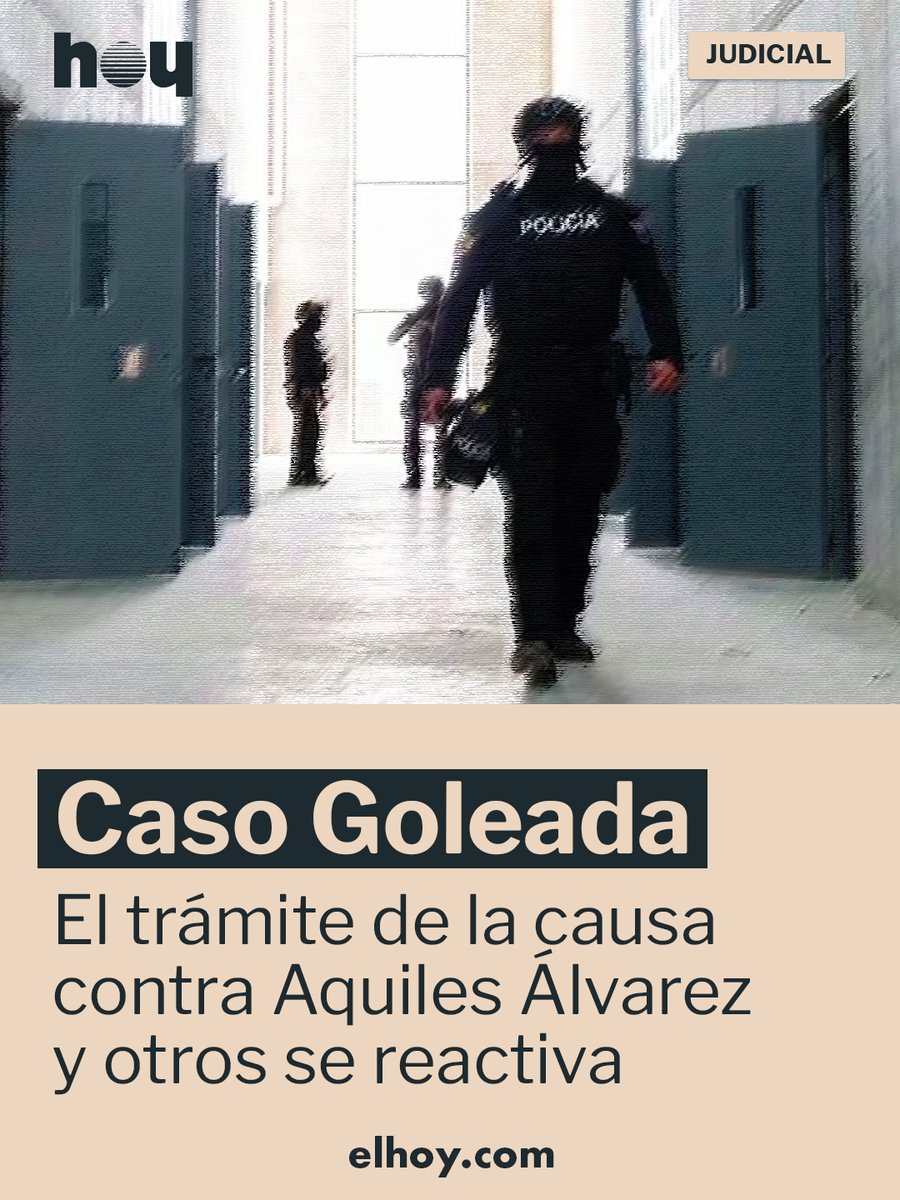 elhoy_ecuador's tweet photo. El trámite del Caso Goleada se reactiva. El juez Sebastián Cornejo recuperó la competencia en el proceso que involucra al alcalde de Guayaquil, Aquiles Álvarez, a su entorno familiar y a otros procesados por presunto lavado de activos. https://t.co/9Vkv8Rf4tl https://t.co/R9JEu8KoYh