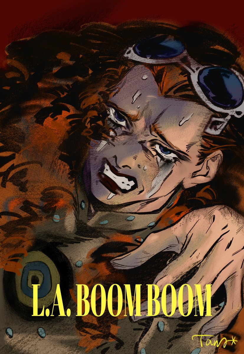 TANG180513's tweet photo. L.A. BOOM BOOM #SBR #JJBA https://t.co/Lxh1h7GDYA