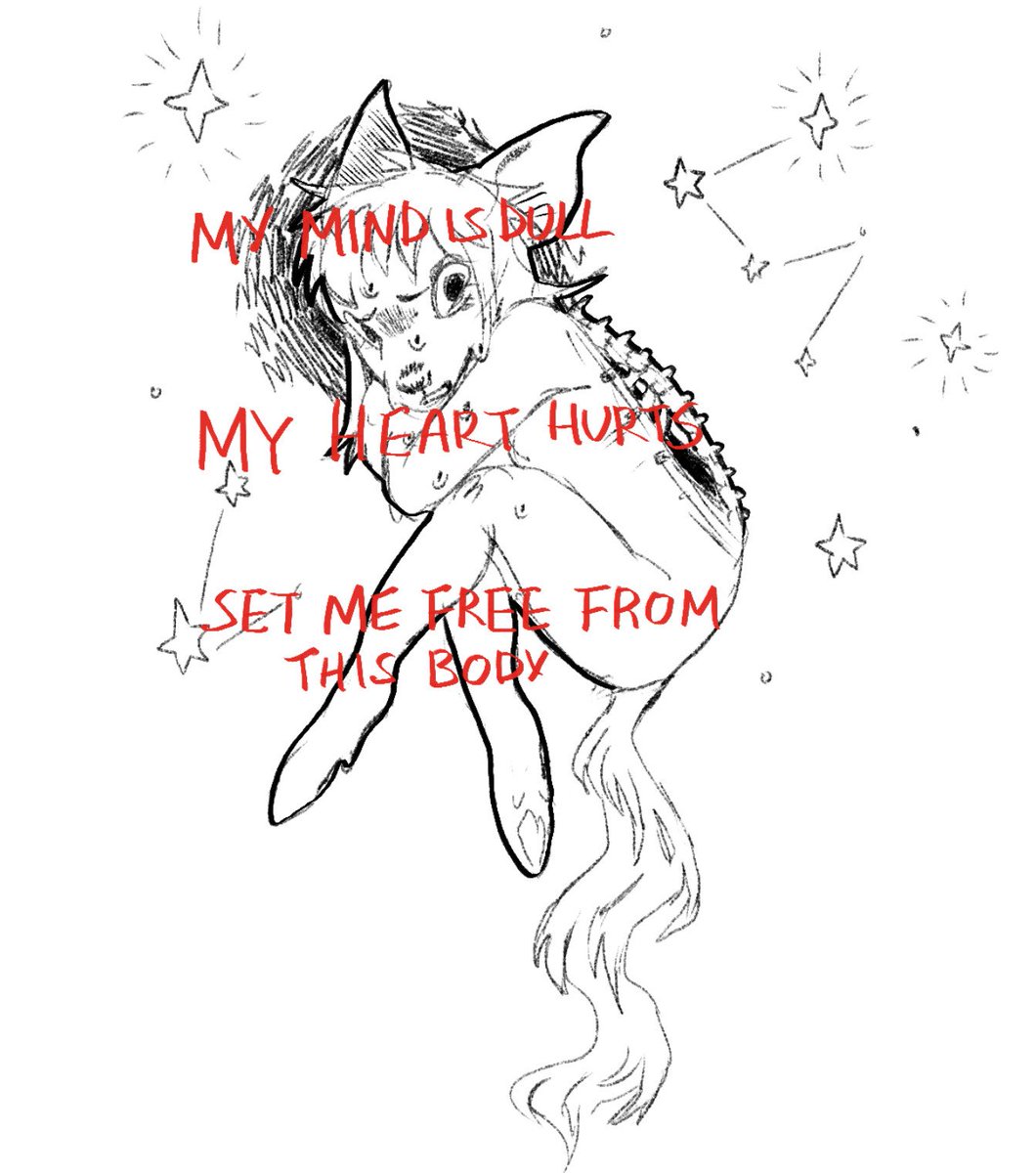 fawntasy_'s tweet photo. how it feels lately https://t.co/IRp1VLb2CV