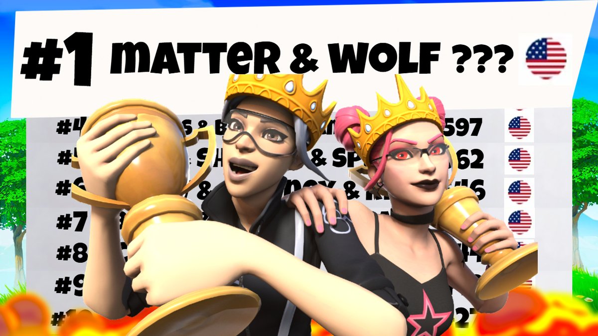 therealmatterfn's tweet photo. 🏆Winning Duos Skin Cup🏆 Join Up!
https://t.co/Nq7I2OXylQ https://t.co/9KAi1iSu49