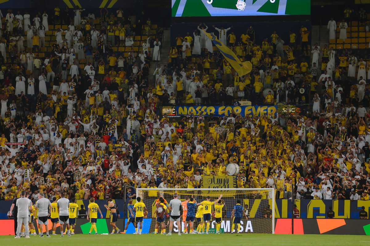 AlNassrFC's tweet photo. ثلاث أهـداف .. ثلاث نقـاط 💛 https://t.co/1wVrSkuEKm