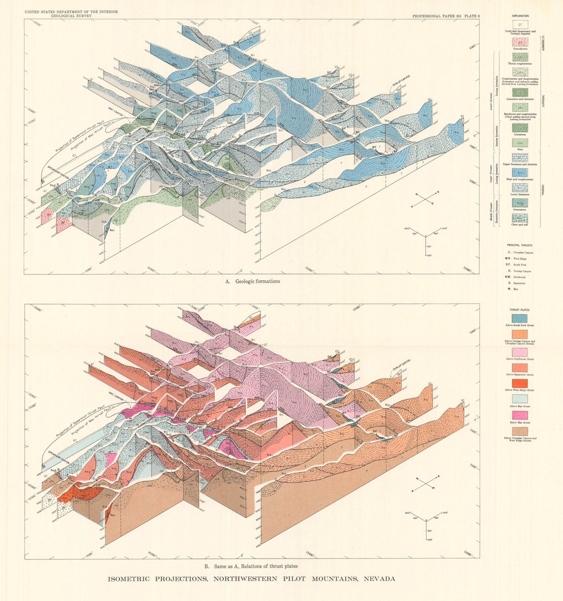youwillmakemaps's tweet photo. An echo of the "isometric fence diagram" lives in the "voxel layer section" but something sick has been lost https://t.co/CxmGxq8s6Z