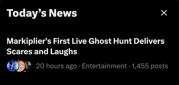 xdetune's tweet photo. HOW FAR DID MY LIL GHOST HUNT EVENT SPREAD HELLO????????

IM NEWS??? https://t.co/JkBBCM18xD