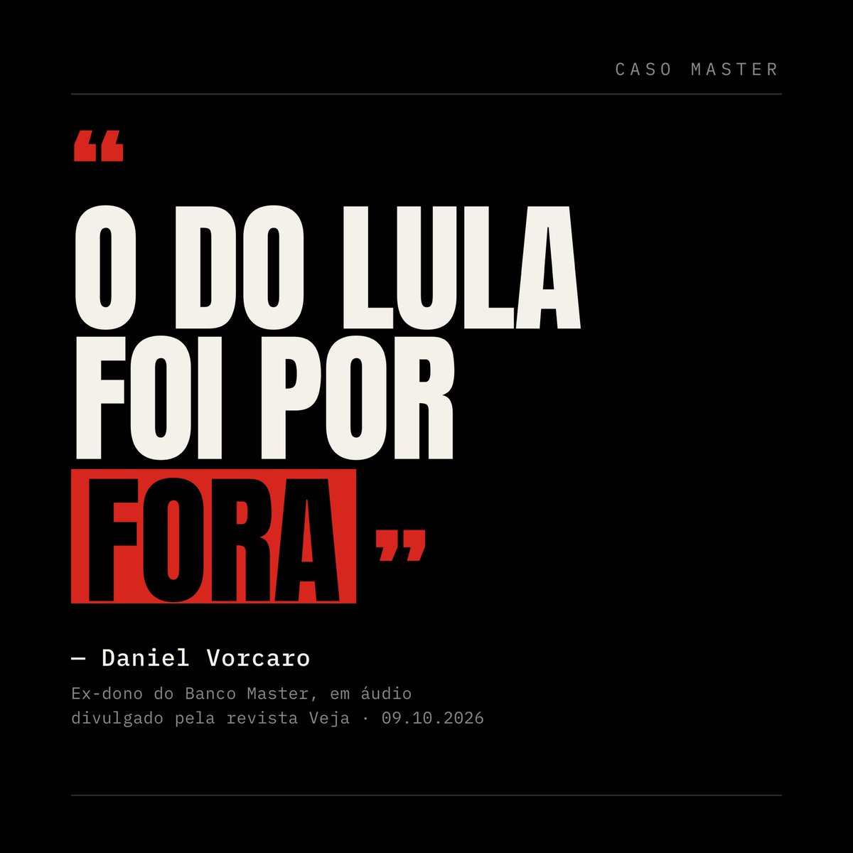 rafalougon's tweet photo. O DO LULA FOI POR FORA https://t.co/87n3anJ9Js