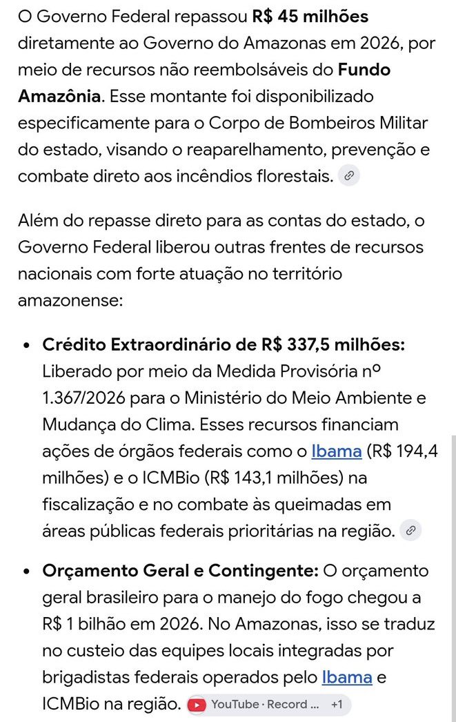 zirtaaaeb's tweet photo. @Manausmilgrauu Ibama já se manifestou e é MENTIRA!

Cadê os 45 milhões enviados??? https://t.co/KItP7Dm24o
