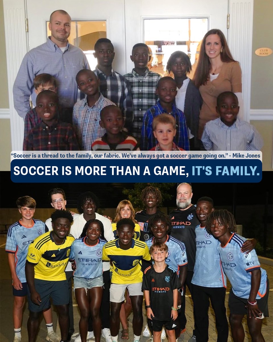 NCAADII's tweet photo. Soccer is more than a game. It's family. 💙

From Sierra Leone 🇸🇱 to @TNUmSoccer, the Jones family's legacy of resilience and brotherhood lives on through three brothers in #D2MSOC. ⚽️

Read the full story ➡️ https://t.co/UDI3n7sZMY

#MakeItYours https://t.co/zkQuKyMcc3