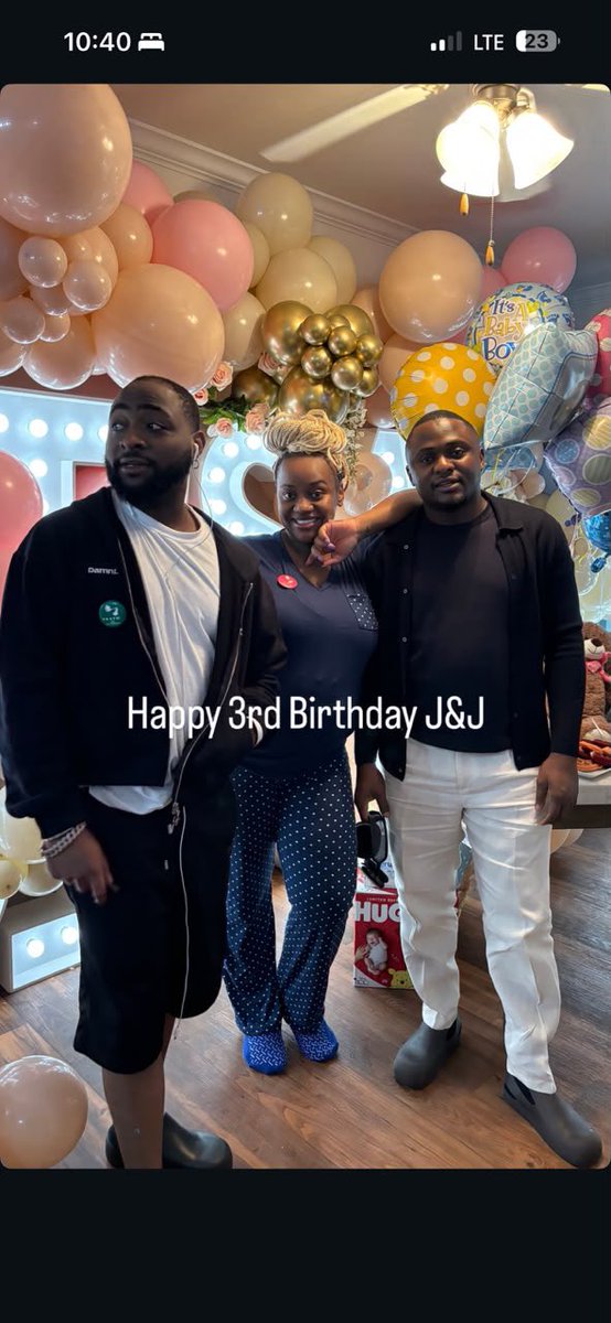 abazwhyllzz's tweet photo. Ubi Franklin wishes Davido’s twins happy 3rd birthday 🎉🎉❤️ https://t.co/H6HANKZpwp