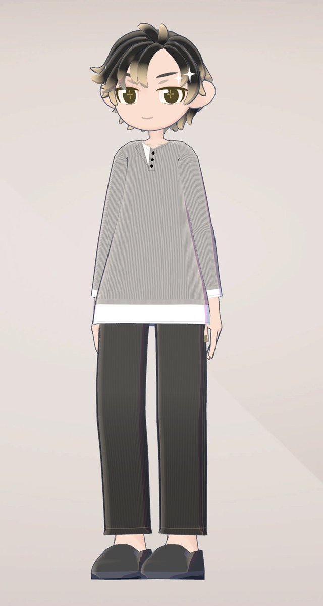 Mitsuno_honey's tweet photo. 使いやすそうなヘンリーネック重ね着をワークショップにアップロードしました！白シャツ以外の部分は色変え可能です🩶 
ID：3816694951

#gogh_code_item https://t.co/Z5P3QfJ81L