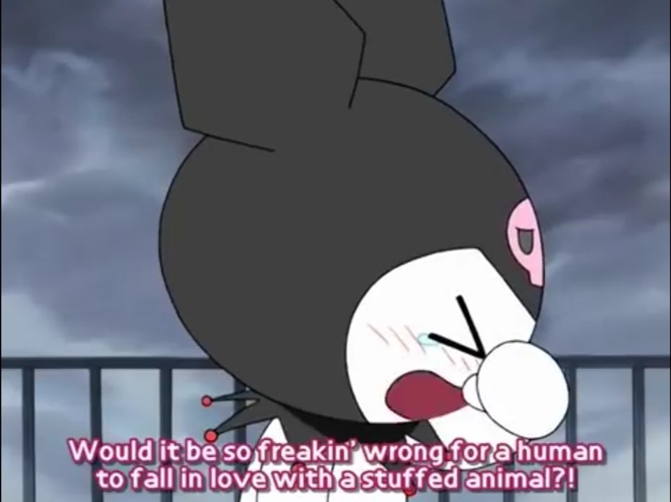 ponutsniffer's tweet photo. @nomoreherozzz Not only is Kuromi objectively better, she also canonically likes human men https://t.co/S31H7iS2nW