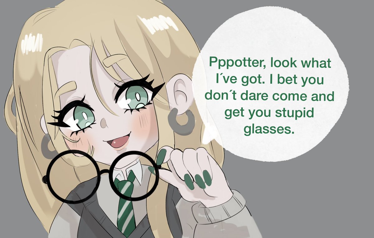 Hyunay_art's tweet photo. Potter, look !!! #malfoid #malfoy #harrypotter https://t.co/AdMRr5oXe3