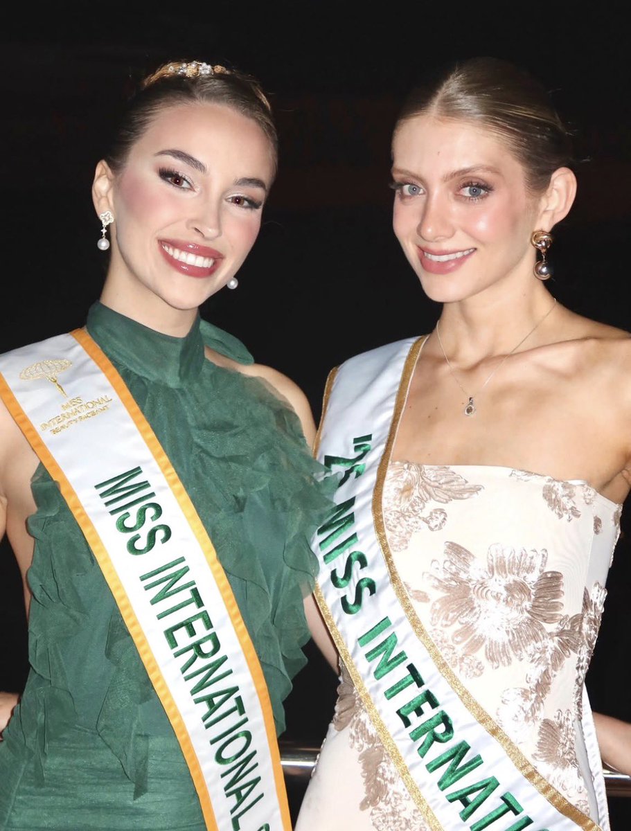 MissInterOrg's tweet photo. 🇧🇪 🇪🇸 🇵🇹 🇬🇧 Catalina Duque wrapped up her European Tour with a lot of wholesome memories!  The reigning Miss International 2025 is set to fly to Mexico next week for the Mexico Fashion Week.  Note that Catalina also walked for NYFW and Paris Fashion Week just recently. https://t.co/U2jIsuN8uI