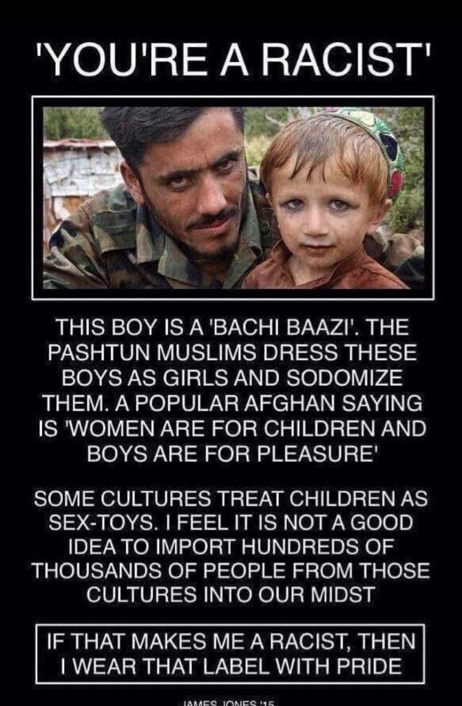 13Revelation22's tweet photo. @realMaalouf Anyone who has served in the ME knows about this. And were not allowed to intervene. Watch the movie “the kite runner” and research bacha bazi . These “boys” don’t ask for this, they’re sold for this. https://t.co/y4bRjDs5wn