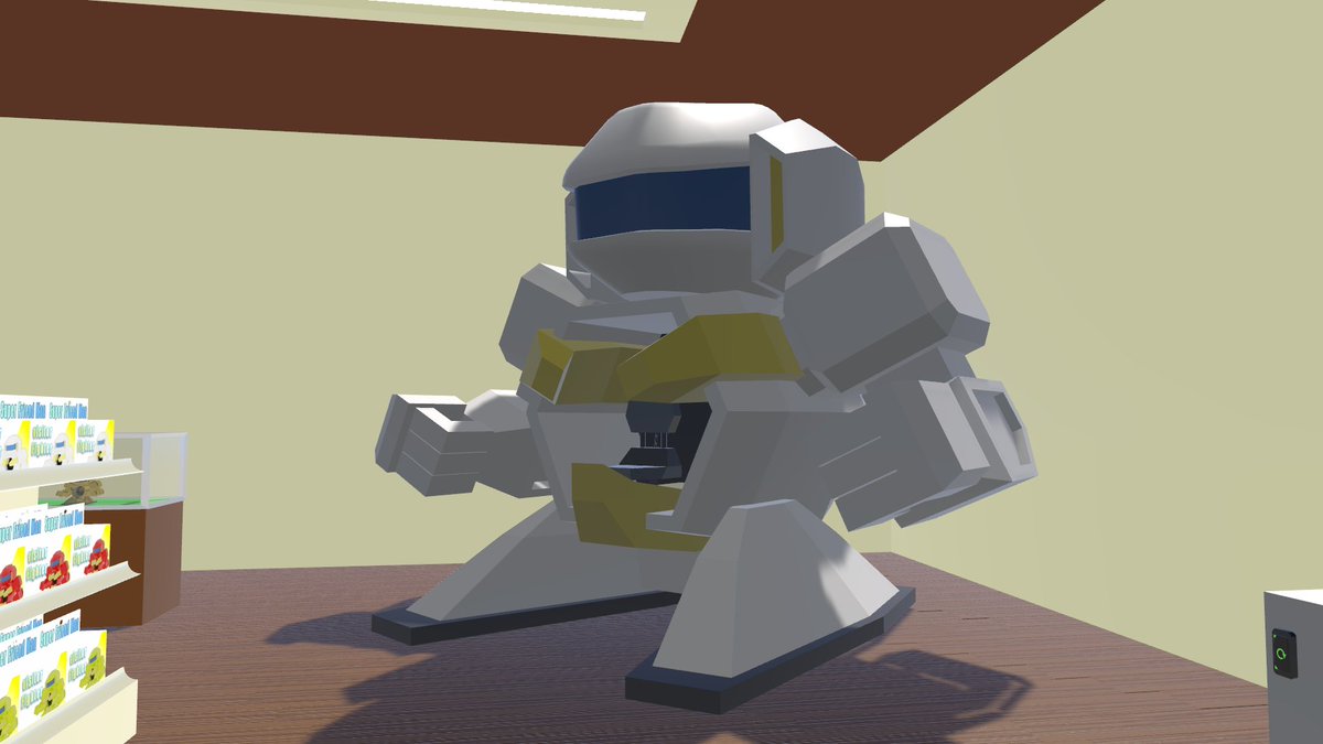 Roy_Daidalos's tweet photo. 合言葉は「フレンド装填（そうてん）！！」

フレンドを装填して、フレンドを発射するバトルホビー「スーパーフレンドマン」のワールドを公開しました！！！！！！

みんなでフレンドマンバトルだ！！！

#VRChat_world紹介
#VRChatワールド紹介 https://t.co/CjOEE7gy2Q