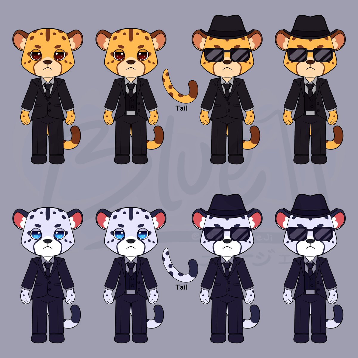 DiRel_BlueJi's tweet photo. I made some concept designs of the cheetah for the upcoming game Mall Mania! 🛍️

Be sure to check out releasing on October 15!

#Roblox #MallMania https://t.co/HYUwUzV54Z
