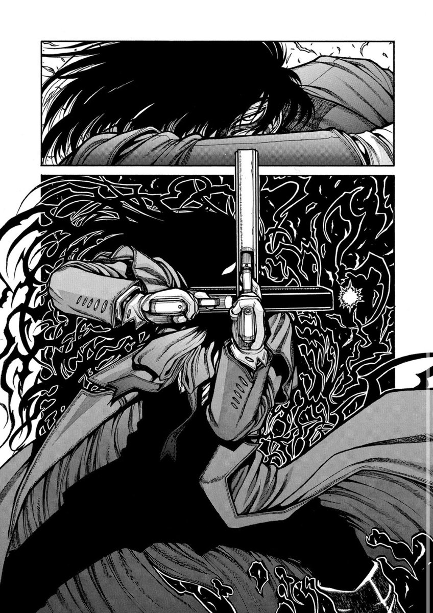 MyStinkySpliff's tweet photo. Hellsing is hype moments &amp; aura done right https://t.co/DGVAAZwzDL