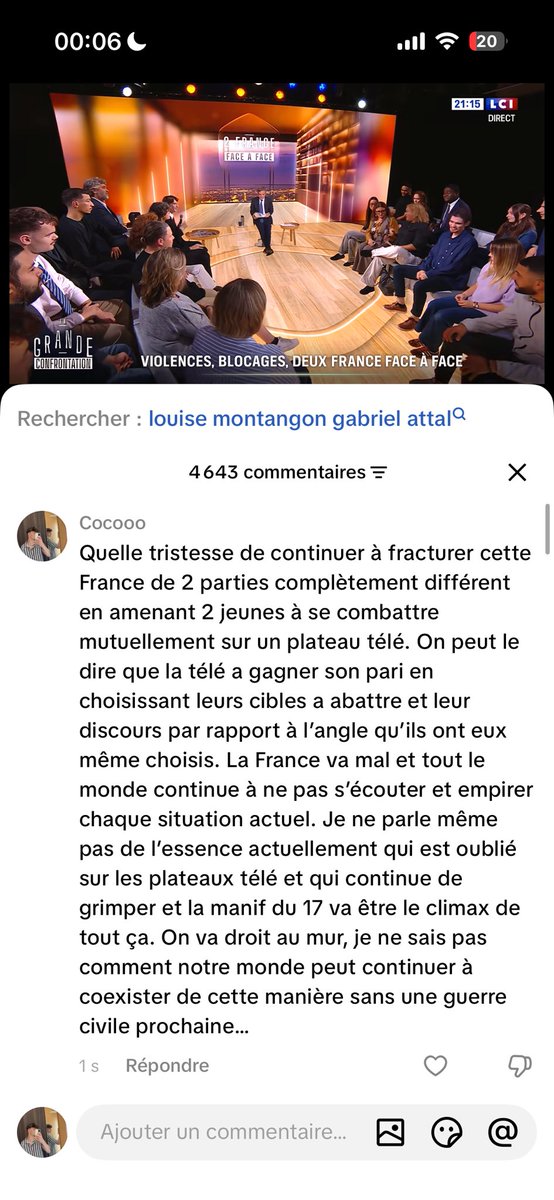 GazetteNetflix's tweet photo. Je souhaitais vous partagez mes pensées sur ce cirque qu’a organisé LCI et qu’on cautionne tous…
#tele #LCI #Elwan #Louise https://t.co/UszSjwq1L3