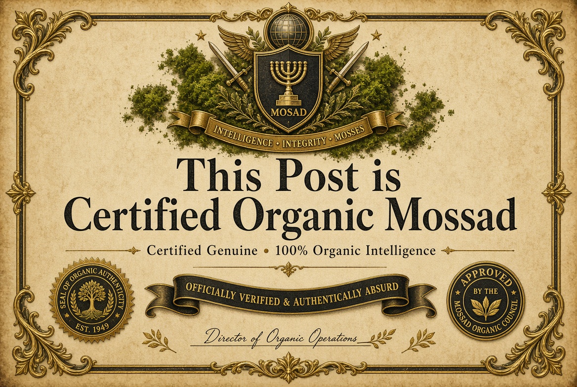 mossaddetector's tweet photo. @Rusia_HD Mossad detected…. But also yes. https://t.co/sELWUiuDQA