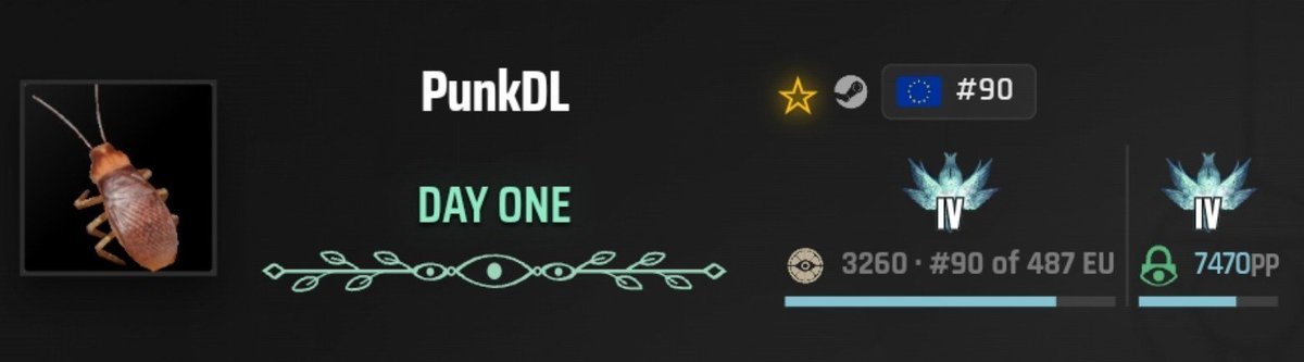 PunkDLL's tweet photo. Deadlock top 90 EU 👽 https://t.co/Pkm22lFdeq