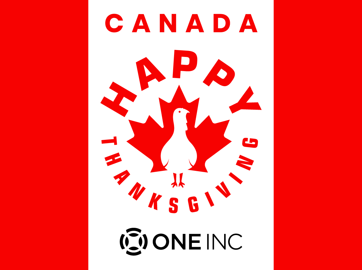OneIncSystems's tweet photo. Happy Thanksgiving to our team, customers, and partners across Canada. 🍁

To our Canada team especially, thank you for everything you bring to One Inc. We hope everyone is enjoying the long weekend with good food, good company, and time around the table. https://t.co/8BMvUOMNsR