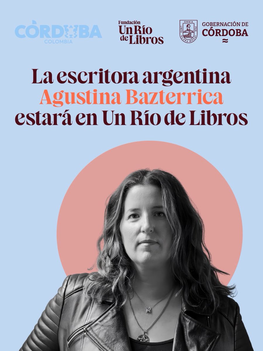 Lanotadigitalc's tweet photo. #Cultura #Literatura
La undécima edición de Un Río de Libros contará con la visita de la escritora argentina Agustina Bazterrica, una de las voces más reconocidas de la literatura contemporánea latinoamericana por su narrativa distópica.
Mira la noticia completa aquí👇
https://t.co/e714KF4CxF