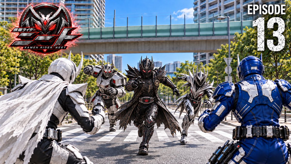 KMRDneet's tweet photo. 仮面ライダーニート【第13話】AI生成オリジナル仮面ライダー https://t.co/IMtMTwpJzR @YouTube
#オリジナル仮面ライダー
#マイス
#AI
#youtube https://t.co/JNJ20qBx6K