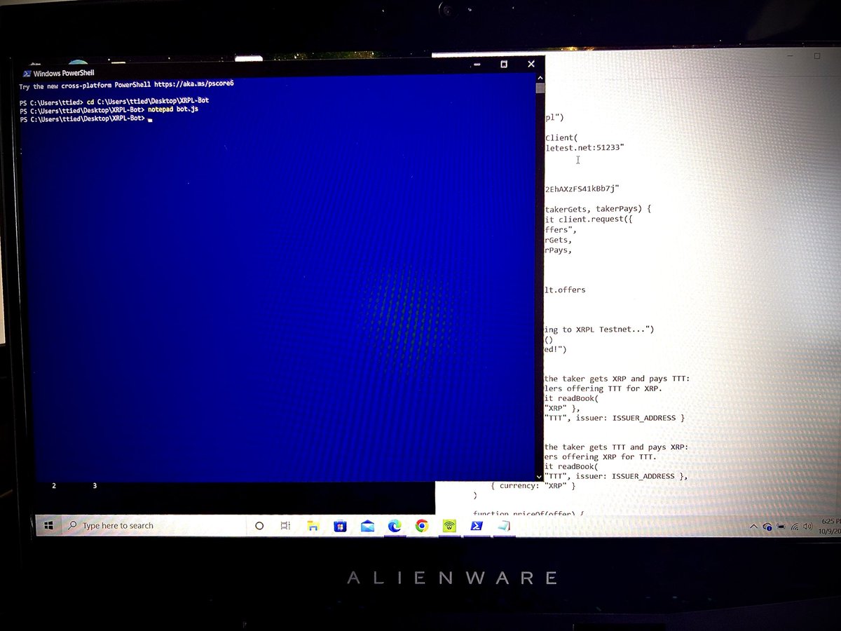 TravisTiede1's tweet photo. Building back on testnet.   Nice getting back into this environment after being out for so long https://t.co/oxfhz5Kh3S