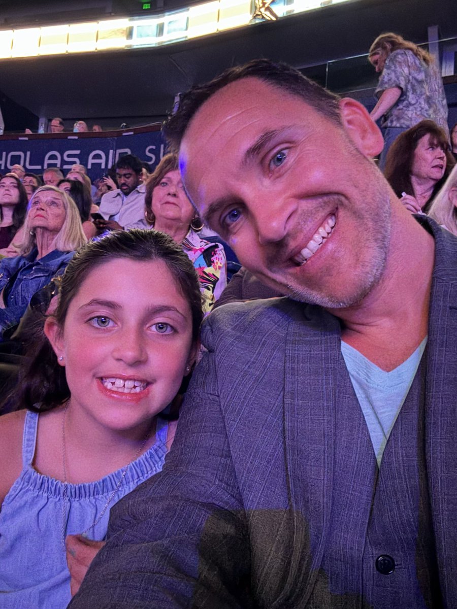 CoachAFarrell's tweet photo. So grateful that I was able to attend the @GMADoveAwards with our beautiful daughter. 

Hearing so many people Praise, Worship, and give Thanks to The One who makes it all possible… https://t.co/fvhGMtoNfn