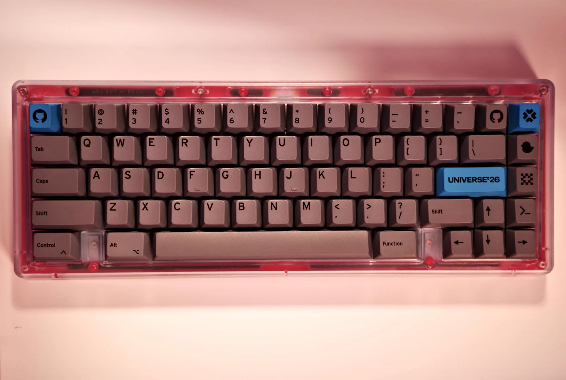 GitHub Universe keyboard.