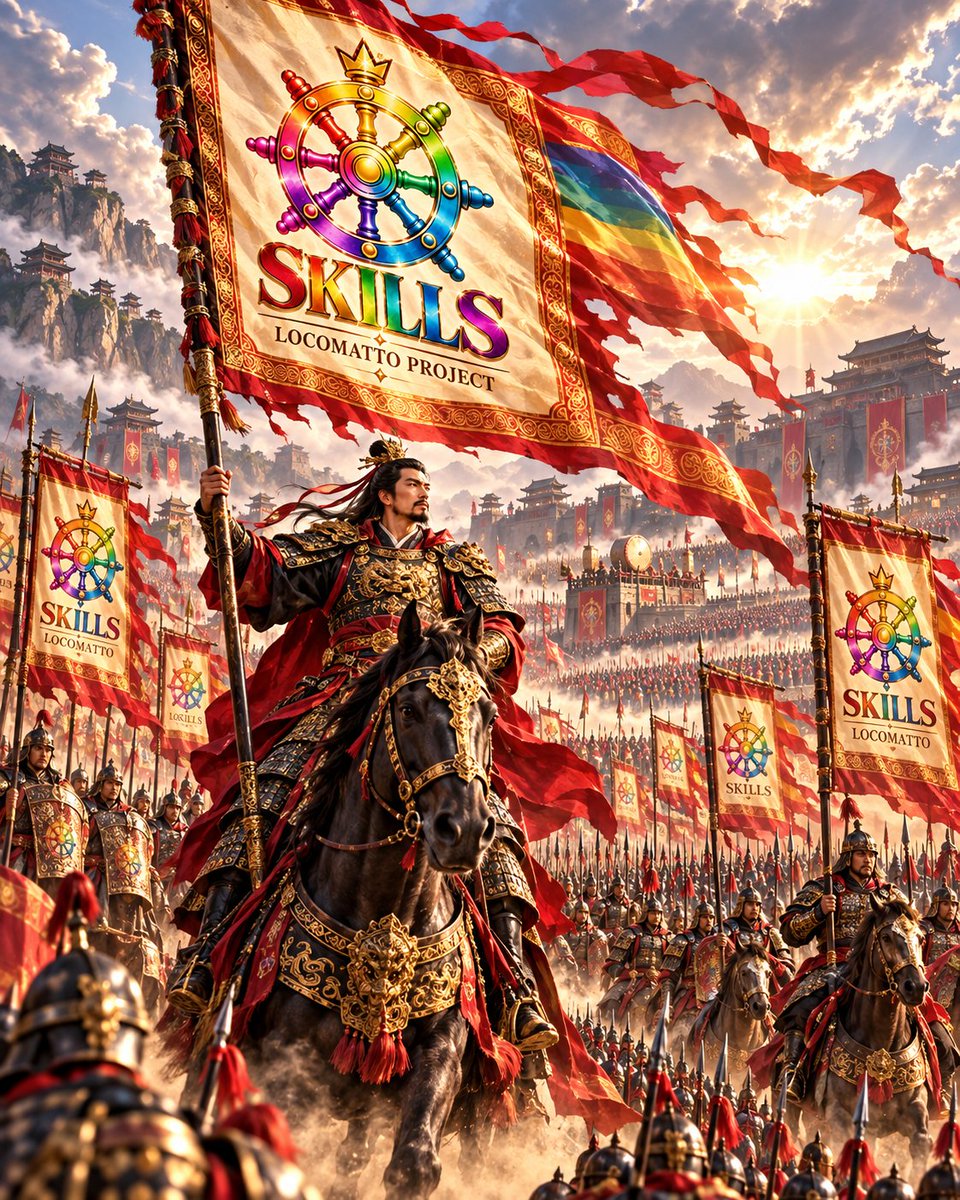 locomatto's tweet photo. Not one man.
Not one moment.
An army of discipline, learning and vision is marching forward.
$SKLS is build skill by skill.
The future belongs to those who train, adapt and keep moving.
#LOCOMATTO marches on. ⚔️🌈
CA:
2wdp9SRTiGDNvWRKXK2vEangnCMfUNbQB2xsCDzqHa1E
#SKLS #Skills https://t.co/9ClPPcwGBN