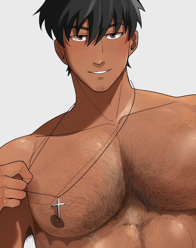 hambunninjin's tweet photo. My first Wolfwood vs my most recent 😂 https://t.co/IZtDfAk78P