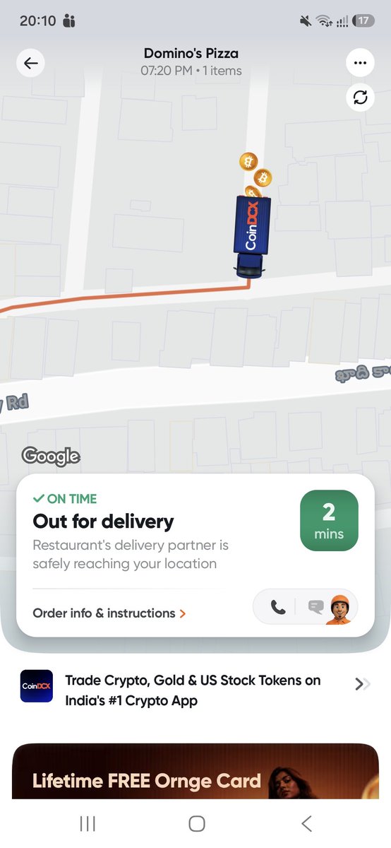KrishanaTeja555's tweet photo. @Swiggy @SwiggyCares As @SwiggyCares stopped caring its customers any more and valuing them!

To mislead #customers, you fake the delivery time on your apps!! 2 minutes at 08.01PM, 8.10 PM and 8.15 PM and finally delivers around 8.20 PM which was supposed to be around 8 PM.
#pathetic customer service https://t.co/NRbv0LSF9c