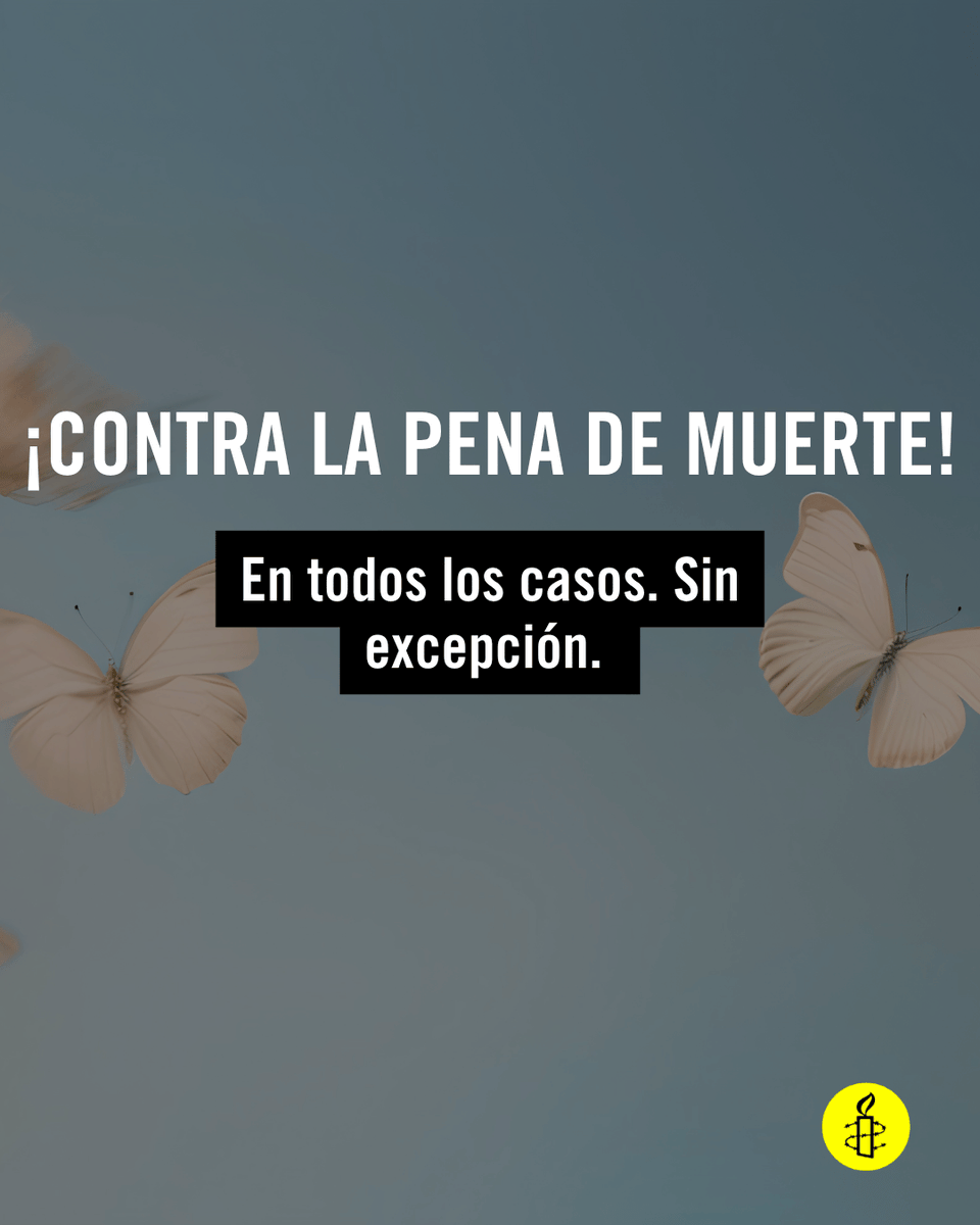 amnistiaespana's tweet photo. Hoy, 10 de octubre, se celebra el Día Mundial contra la Pena de Muerte.

Aunque el gobernador de California, @GavinNewsom, ha dado pasos importantes para reducir el uso de la pena capital, la realidad del estado sigue siendo alarmante: en la actualidad, más de 550 personas continúan en el corredor de la muerte, lo que representa la cifra más alta de todo el país. Newson, que dejará el cargo en enero de 2027, debe actuar ahora para que los avances no se deshagan. Como él mismo dijo: "Mi objetivo final es acabar con la pena de muerte".

¡Ayúdanos a recordarle que debe terminar el trabajo! Haz RT y/o scríbele a través de sus redes sociales para que haga todo lo que esté en su poder y conmute todas las condenas a muerte en California.