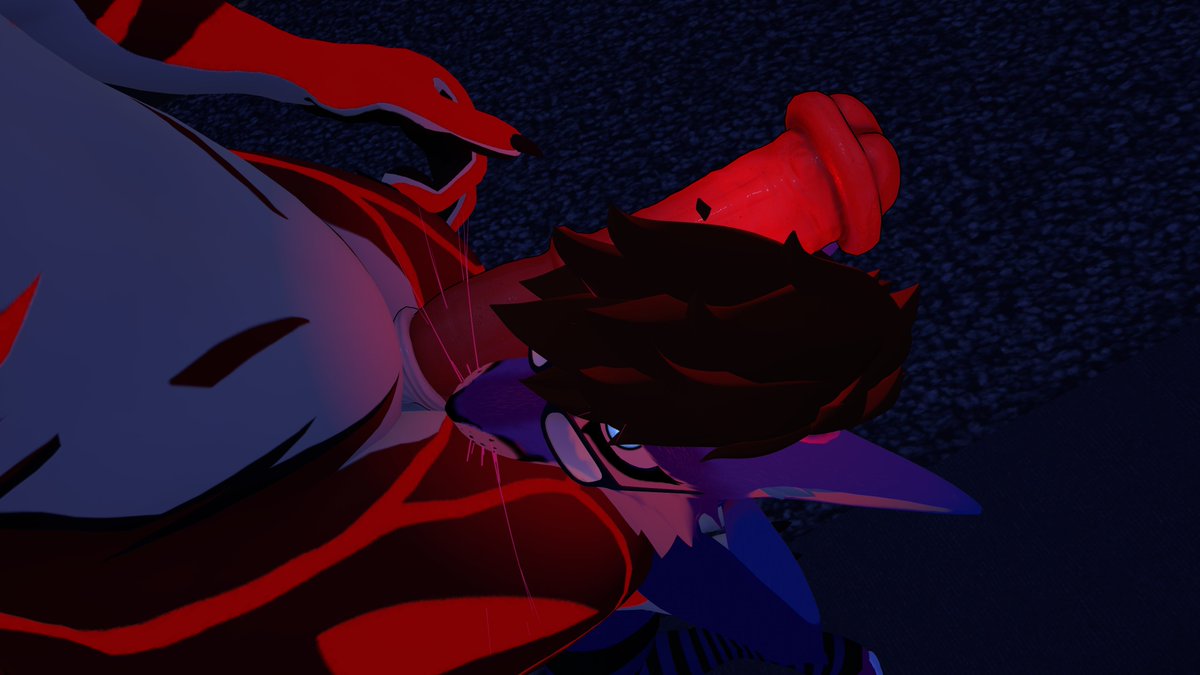 THATSPICYWEDGE's tweet photo. Cute guys with glasses are even cuter you know! 

#Sergal #Vrchatlewd #VrchatNSFW #Furry https://t.co/114RRSccrU