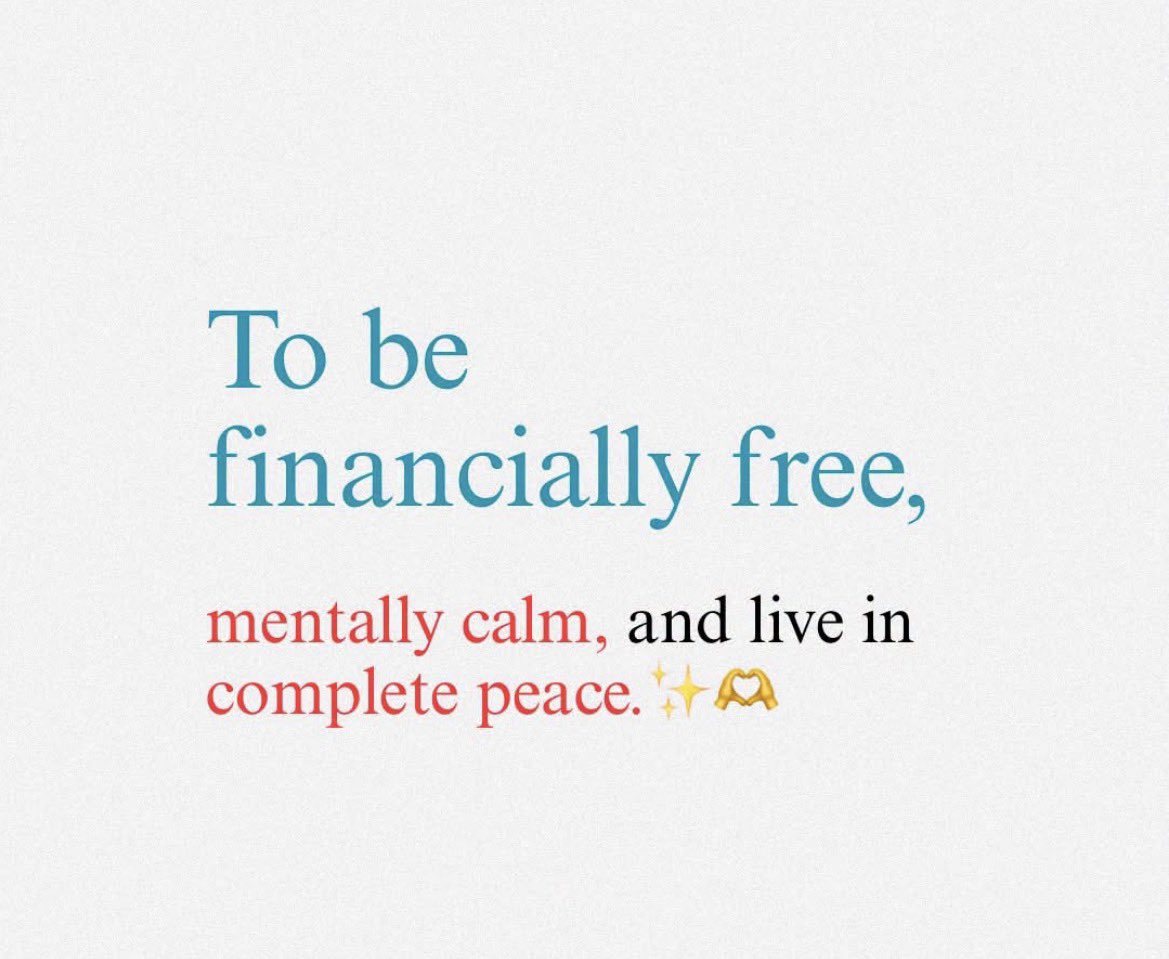 rvinjayx_'s tweet photo. Claiming a life where money is no longer a constant worry, my mind is at peace, and my heart feels safe. 🥹✨

No unnecessary stress, no chaos, just financial freedom, genuine happiness, and the peace I’ve always prayed for. 🤍🙏 https://t.co/DWU1NVhk4j