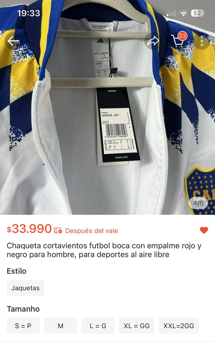 emaauriazul1889's tweet photo. Yo no sé qué contrato tienen los de Boca con Shopee
Pero acá tienen lo último de lo último 
Hagan de lo suyo, den RT, Fav, compren, que se yo. Me da una bronca 🥲

➡️Campera Stadium 🇸🇪
https://t.co/JOGRPwDGuE https://t.co/x4vbuDIaOc