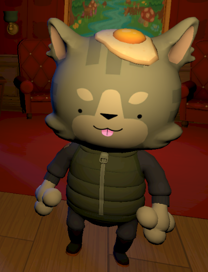 VeekayTv's tweet photo. Wednesday we showcased a game called Folk-Tography for Demo Daze, and today I was inform that the devs added an EGG HAT for your customizable character! 😭 I'm -- https://t.co/3pdbCceJMy