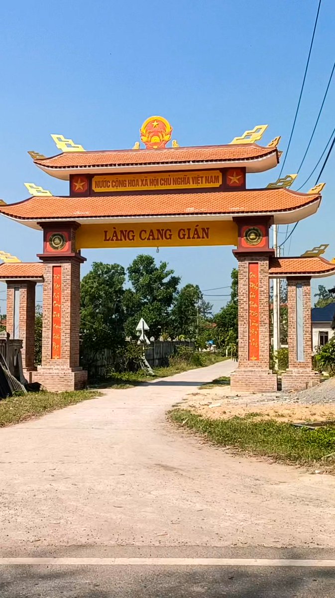 blakcasram's tweet photo. Làng Cang Gián, Quảng Trị – một cái tên độc đáo, thú vị và đầy khác biệt. https://t.co/Z9MRfpAGZ6