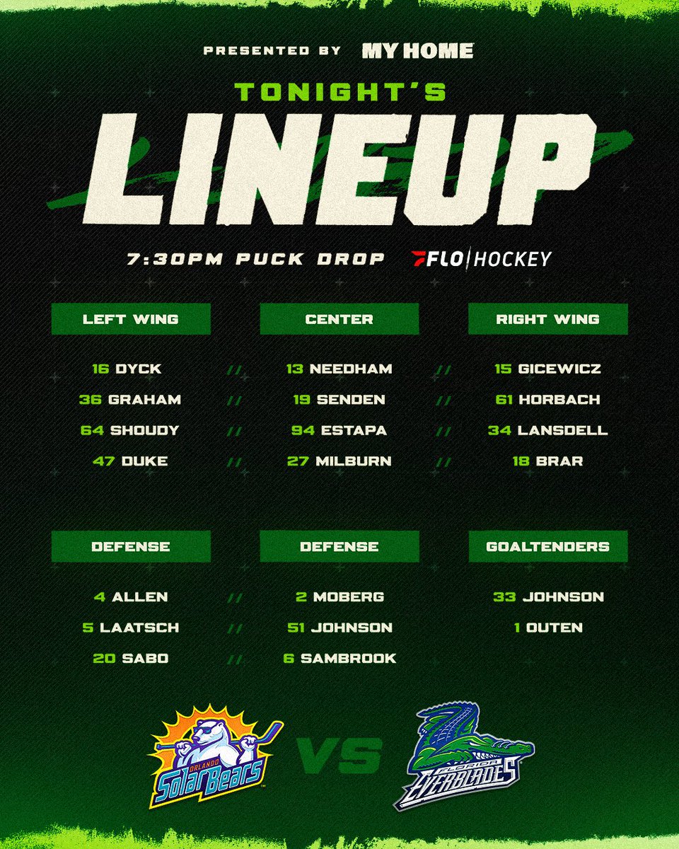 FL_Everblades's tweet photo. let’s see who’s clocking in tonight 👀 https://t.co/XaWvubFZPQ