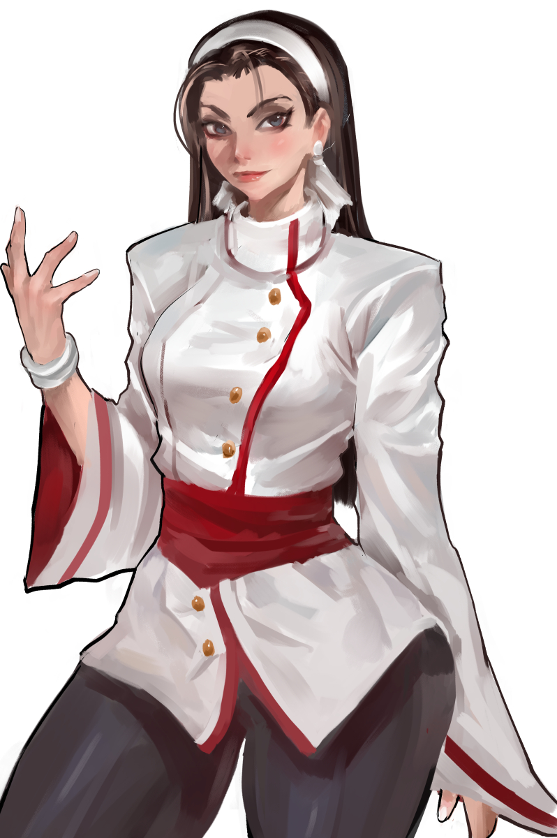 Stanbl7's tweet photo. Chizuru Kagura King of Fighters https://t.co/QuJ9HYVoat