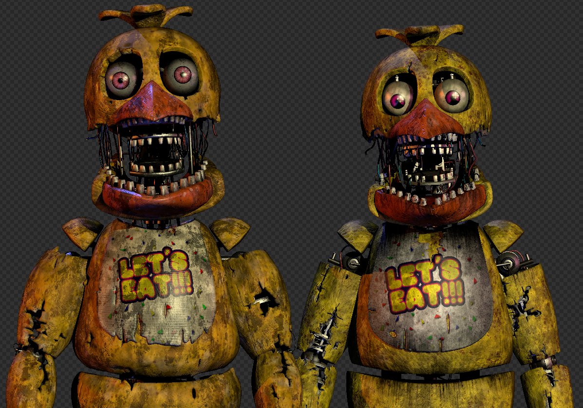 RealTorres15's tweet photo. Withered models from last year vs this year https://t.co/8InPIRIXiW