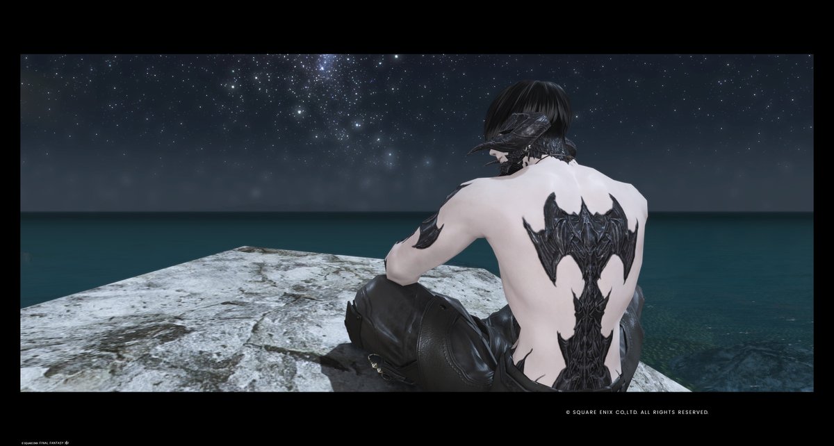 Inno_Reunion's tweet photo. #FF14 #FF14SS  #オスラ 
(上裸なのでワンクッション、苦手な人は自衛を) https://t.co/OQymayfEsD