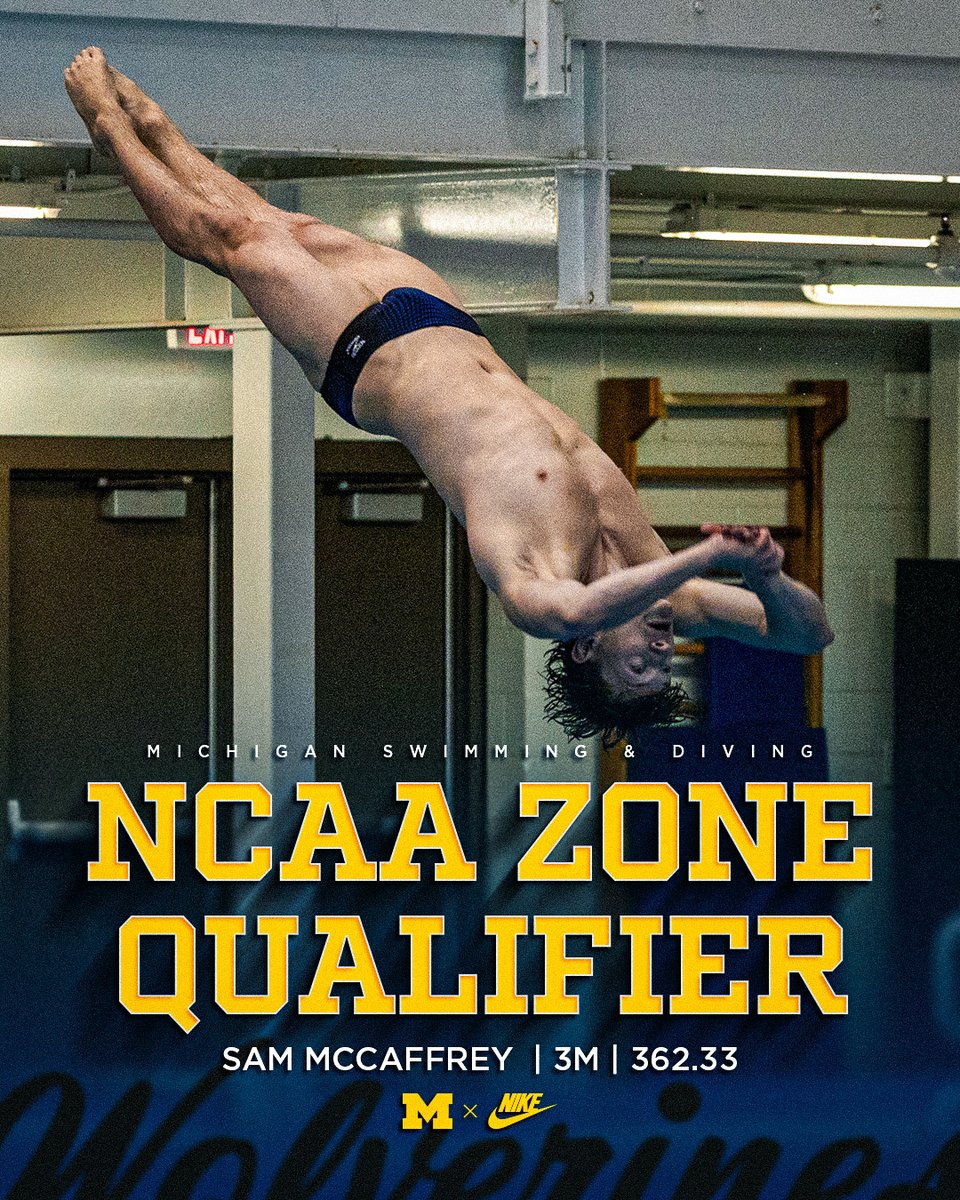 umichswimdive's tweet photo. Three Wolverines qualify for NCAA Zones!

#GoBlue https://t.co/9GNgs2KvIK