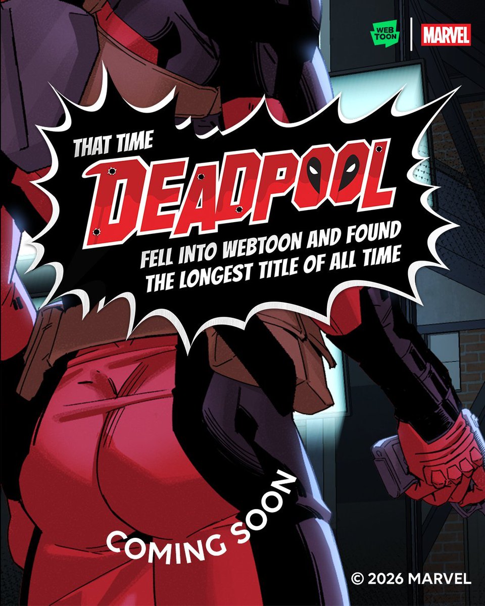 TheDeadpoolian's tweet photo. I'm so excited for the Deadpool Webtoon! The art looks so good!!! 🍑 https://t.co/Nyoi7TiiUK