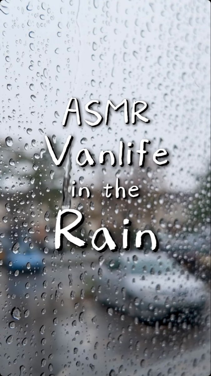 curagente's tweet photo. Rain on the van roof is so loud, especially with our bed above the cab. But after a while, it becomes white noise: soothing, calming, and perfect for masking the sounds outside. Does anyone else feel the same? https://t.co/7vRaFYcHcP