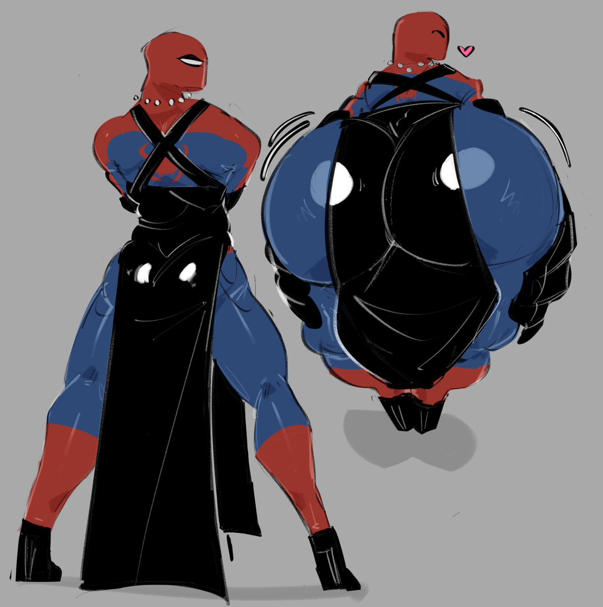 cfpuae's tweet photo. In Deadpool’s wettest dreams he sees that spider booty https://t.co/sm0ckKOcXV
